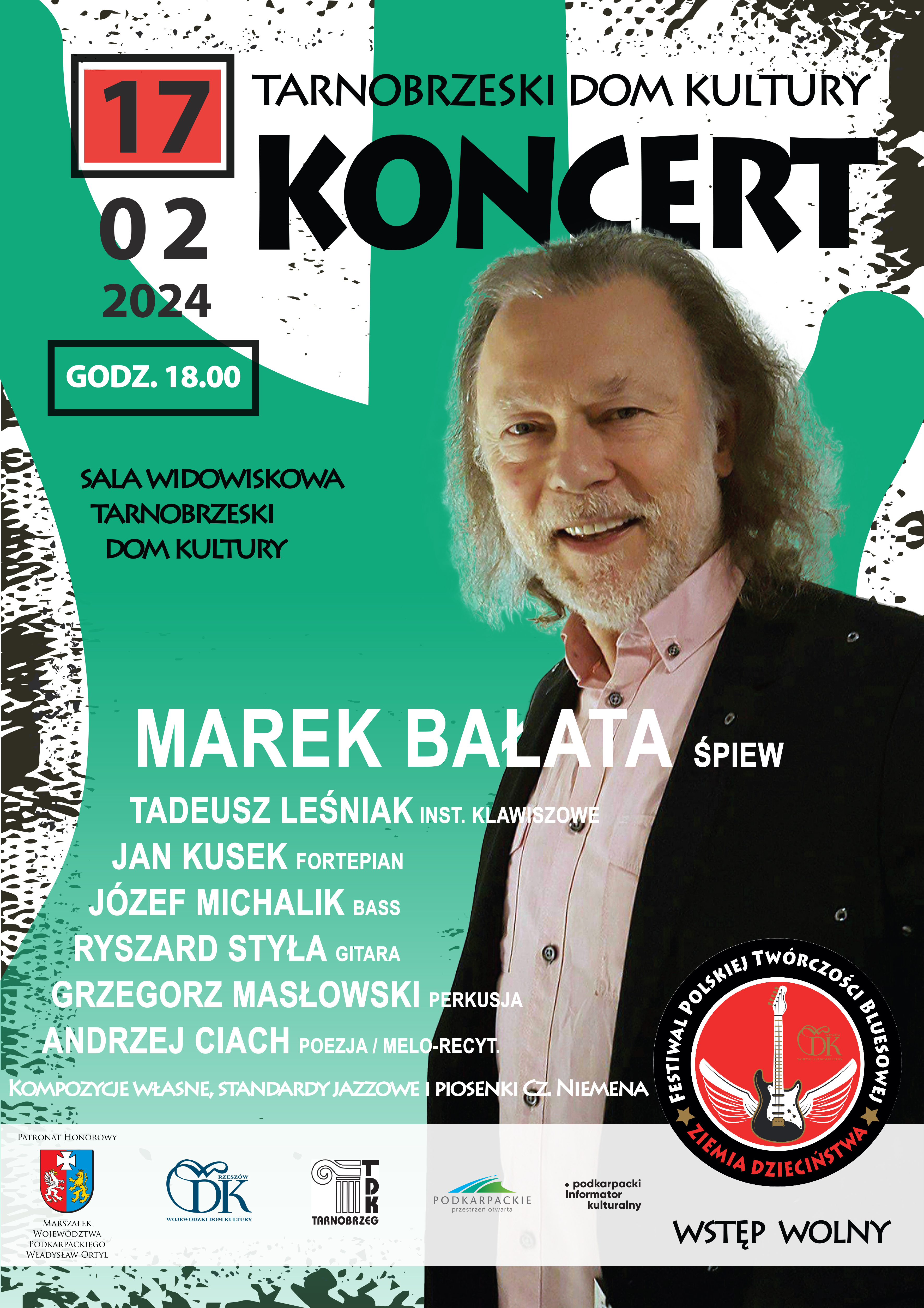 Warsztaty wokalno-instrumentalne oraz koncert Marka Bałaty w TDK